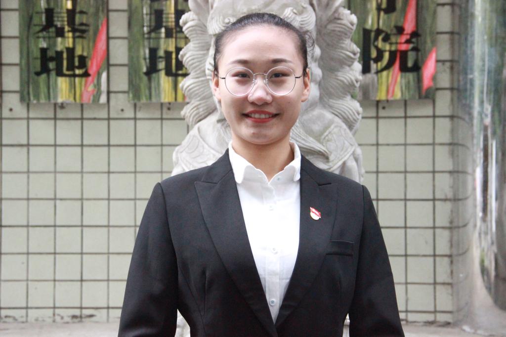图一 公司2015级体教二大班辛欣